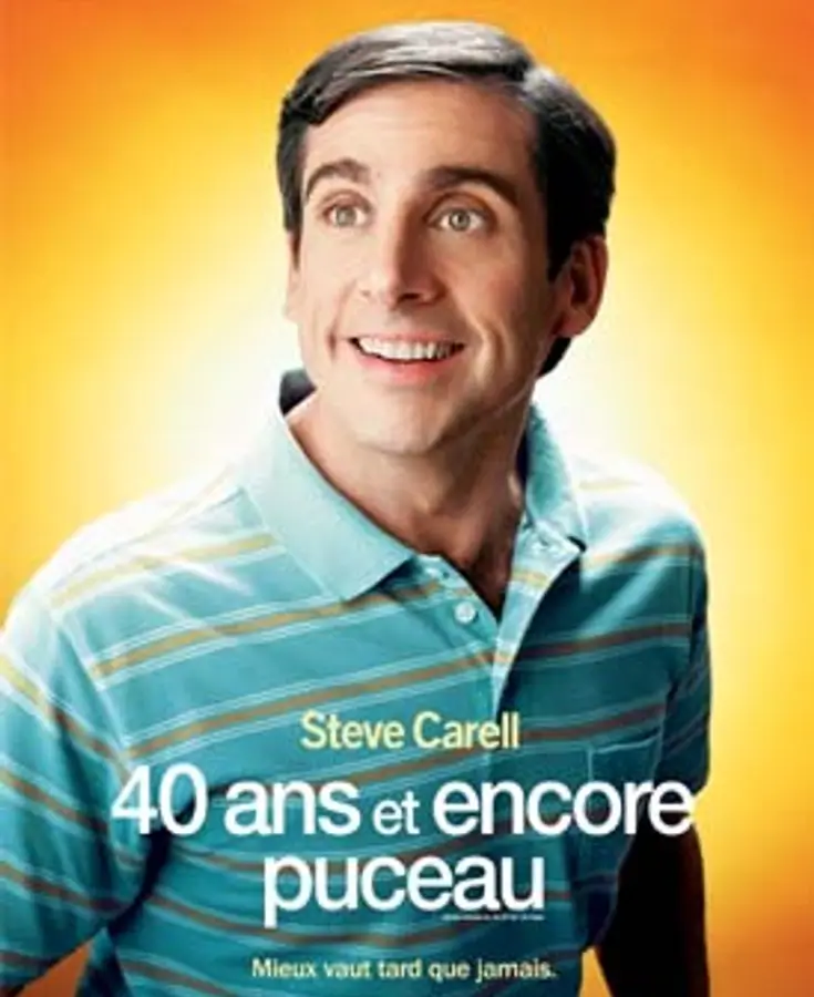 Affiche du film 40 ans et encore puceau