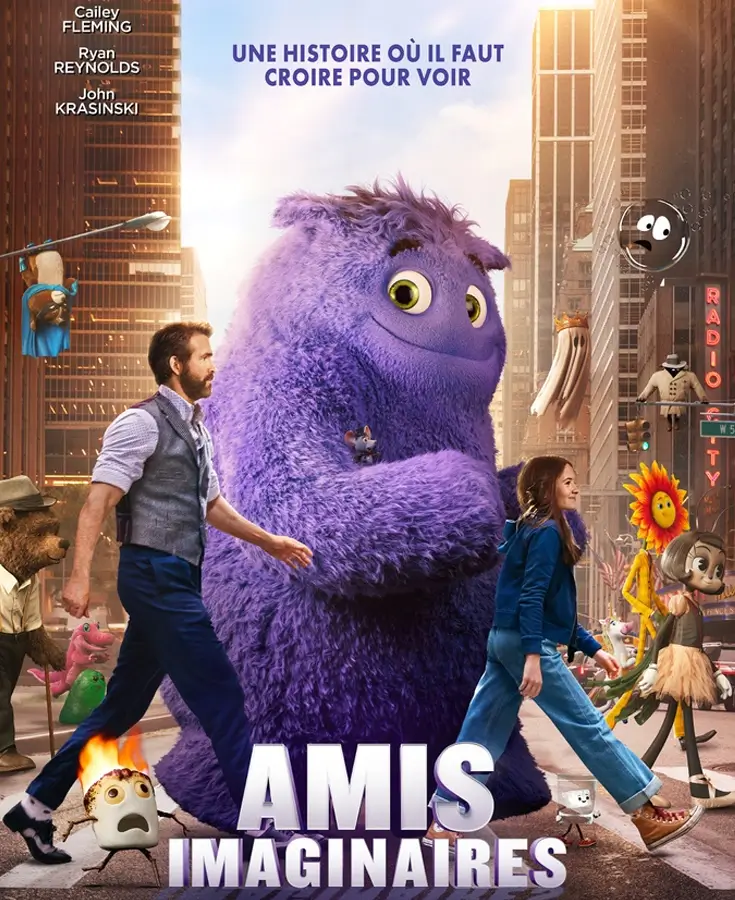Affiche du film Amis imaginaires