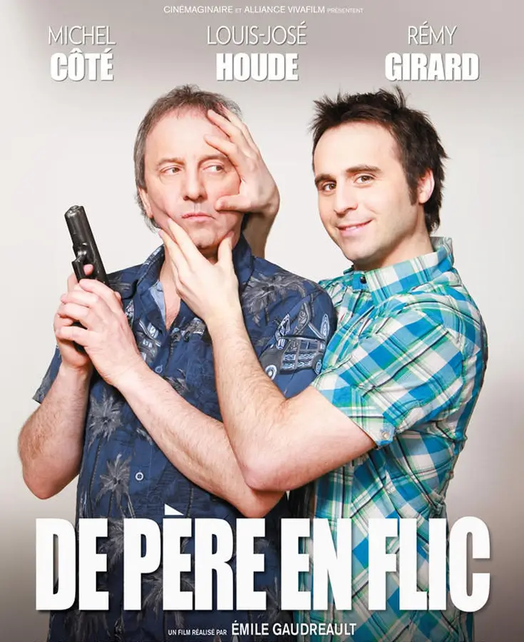 Affiche du film de père en flic