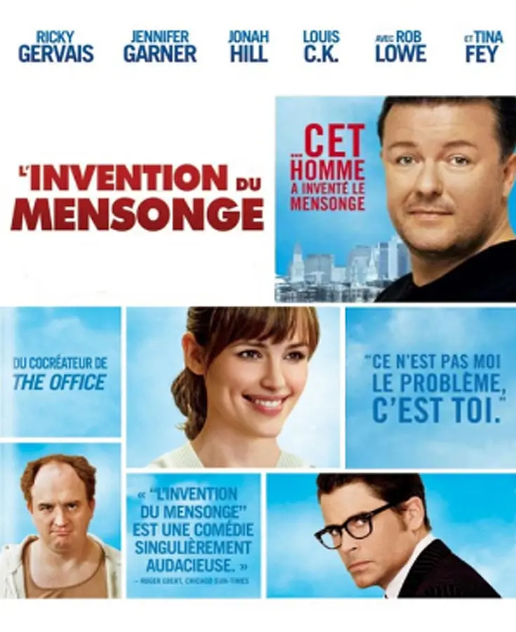 Affiche du film l'invention du mensonge