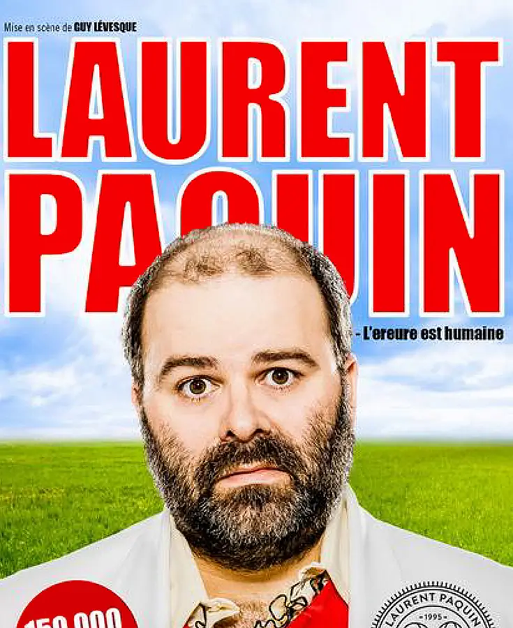 Affiche du film Laurent Paquin - L'ereure est humaine