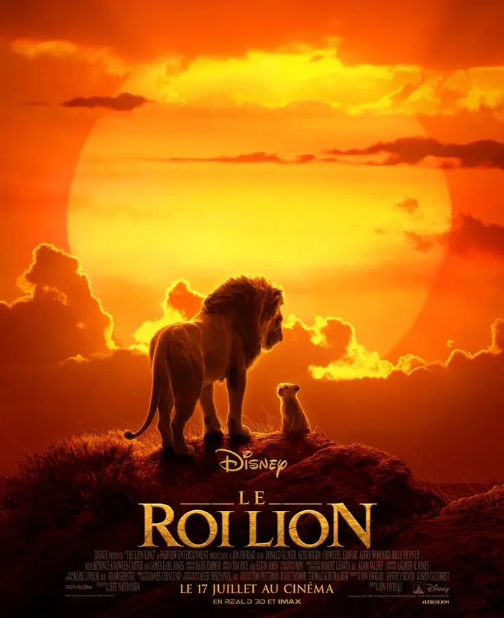 Affiche du film le roi lion
