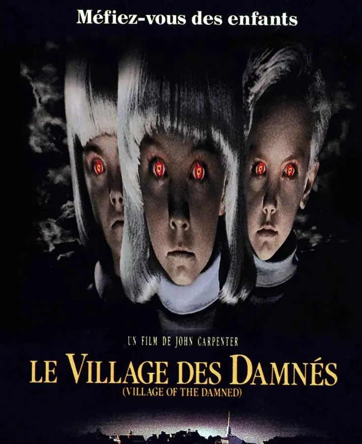 Affiche du film le village des Damnés
