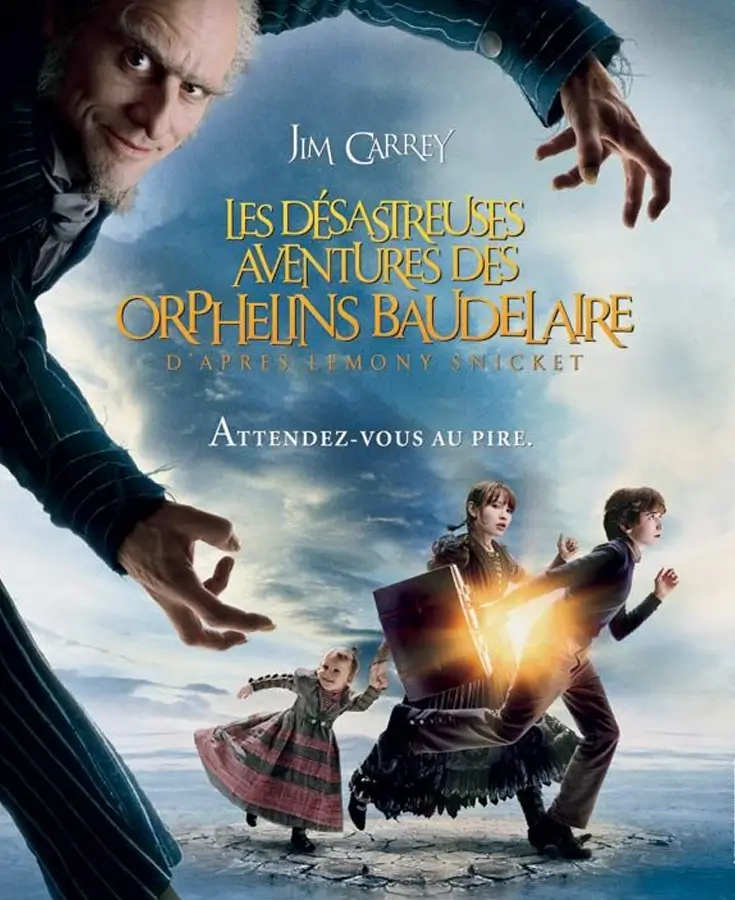 Affiche du film Les Désastreuses Aventures des orphelins Baudelaire