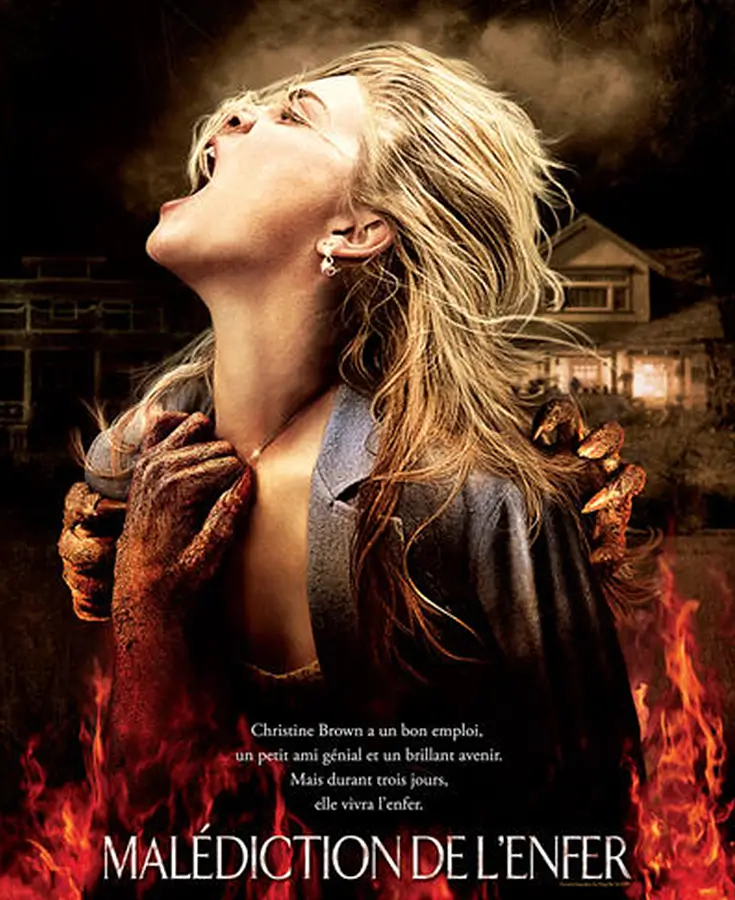 Affiche du film malédiction de l'enfer