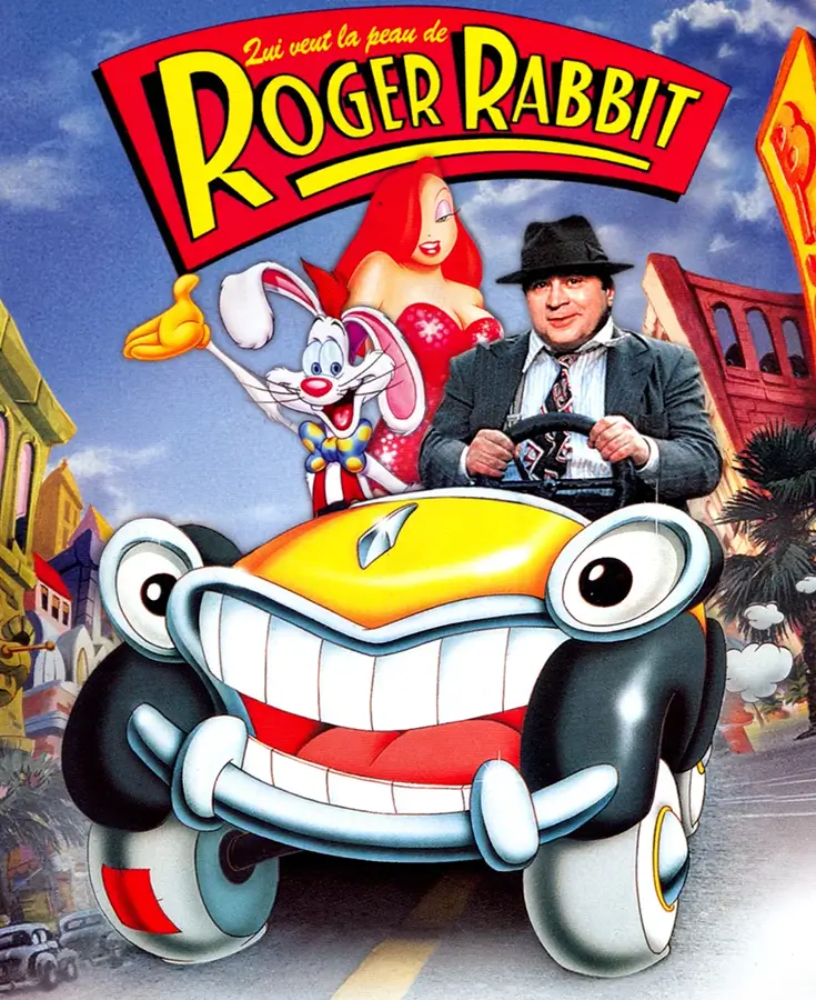 Affiche du film qui vet la peau de Roger Rabbit