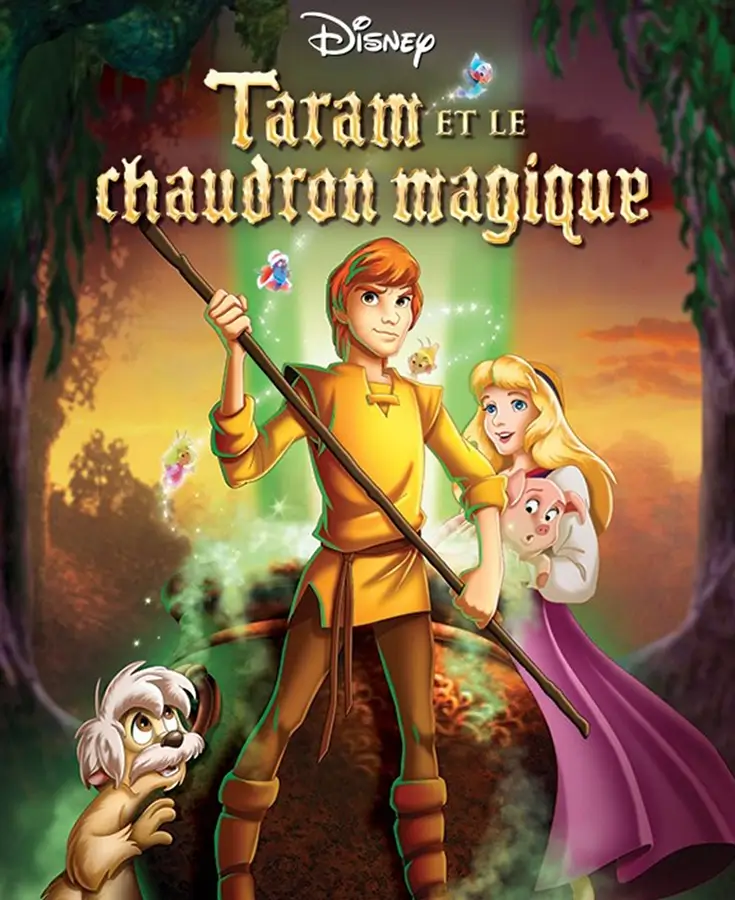 Affiche du film taram et le chaudron magique