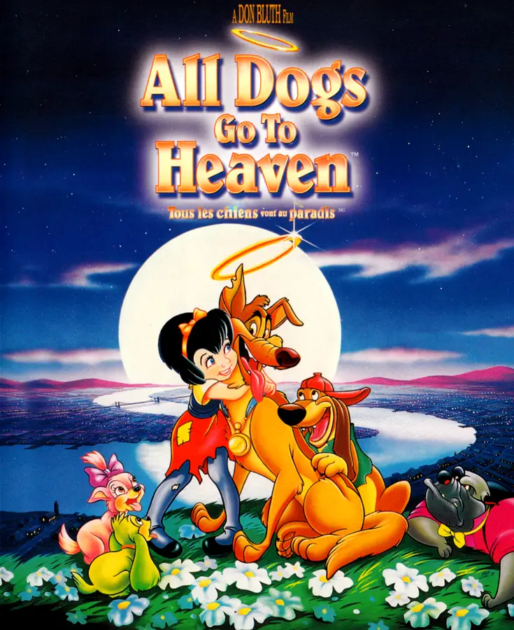 Affiche du film Tous les chiens vont au paradis