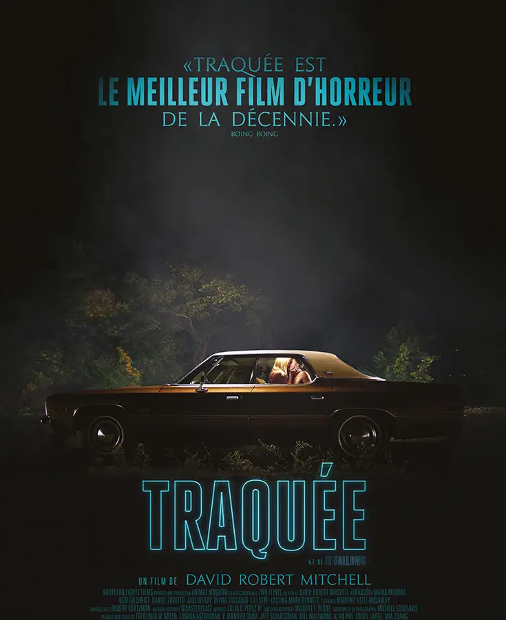 Affiche du film traquée