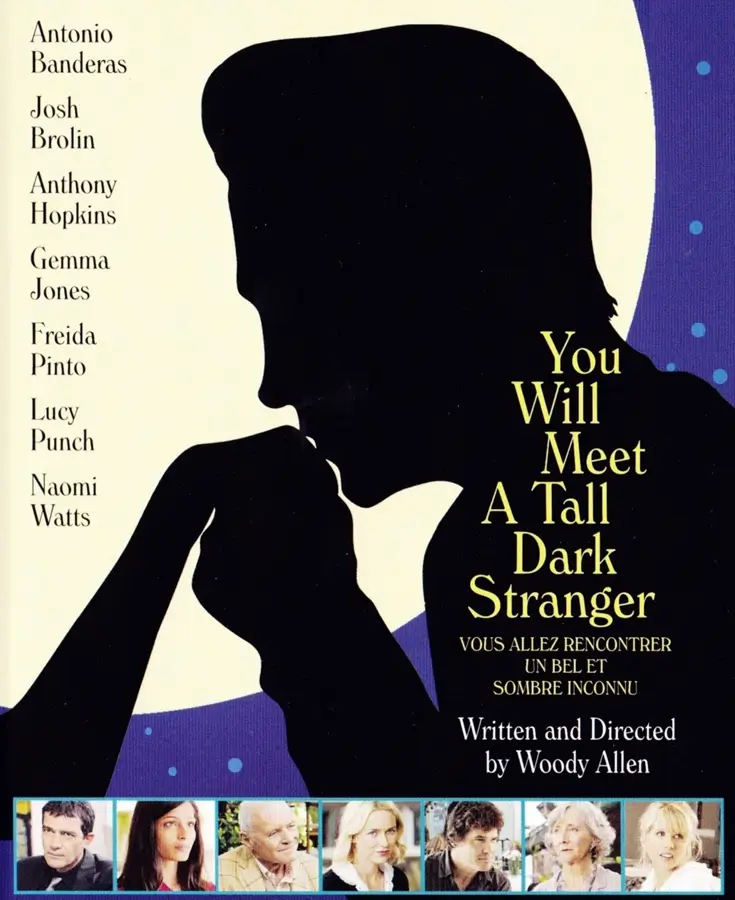 Affiche du film Vous allez rencontrer un bel et sombre inconnu
